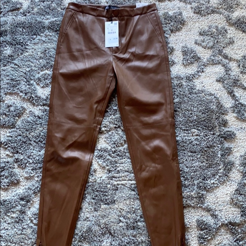 High rise legging brown size 30 Large